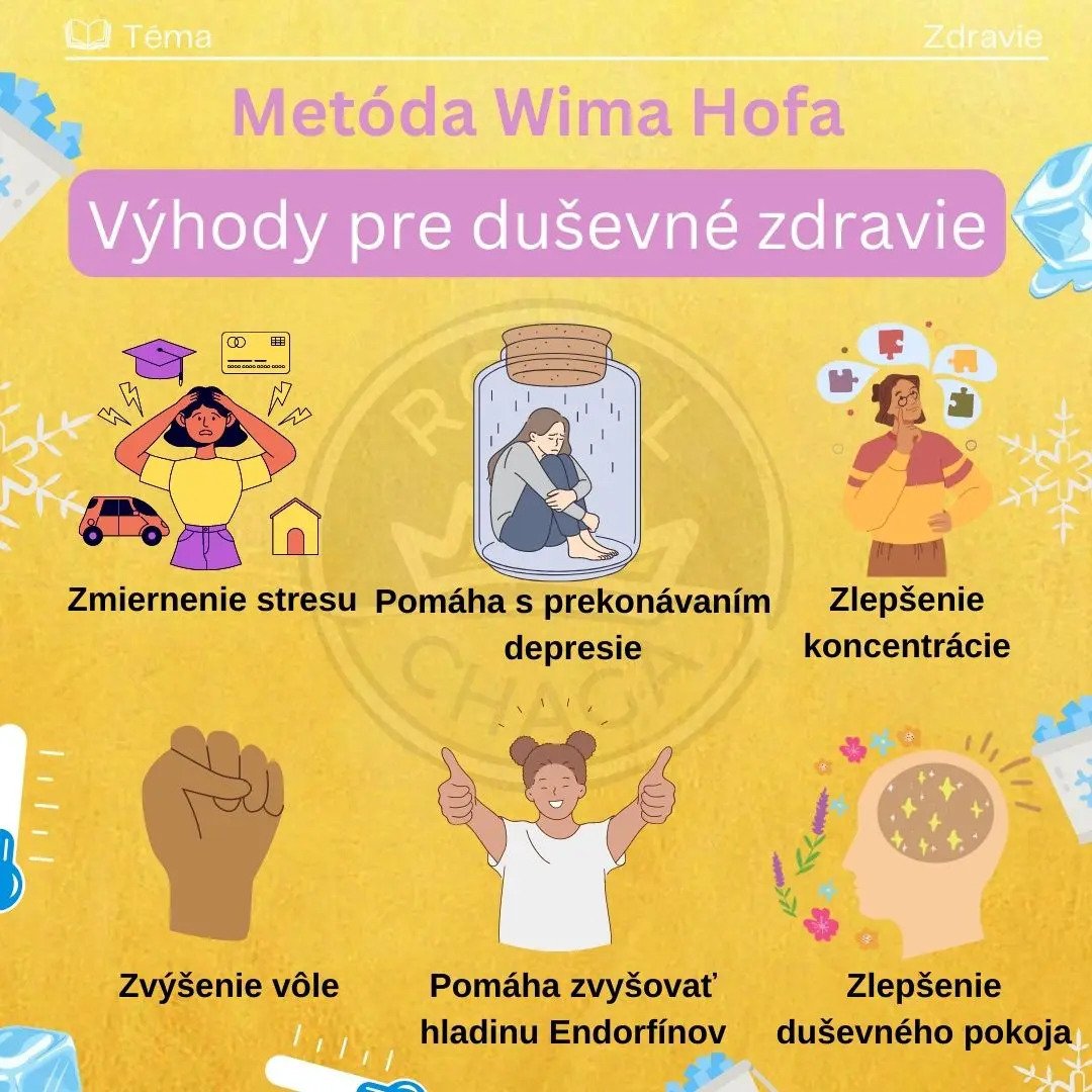 Metóda Wima Hofa - Výhody pre duševné zdravie